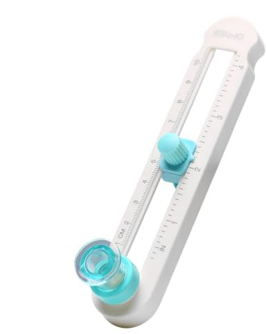 Samuliy Coupe-cercle pour papier, coupe-cercle | Coupe-papier rotatif et coupe-cercle pour papier, coupe-boussole pour papier avec échelle claire