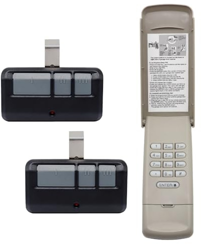 Universal Garage Door Opener Keypads & Remotes for Liftmaster Chamberlain Craftsman Openers Produced Since 1993, Replaces 877/878MAX 893MAX 893LM 373LM 971LM 877LM G940EV-P2 CMXZDCG440