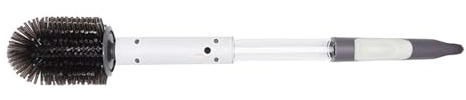 USB Power Toilet Scrubber with Extendable Handle & Build in Detergent Dispenser Easy to Carry for Bathroom Health Hygienic Toilet Brush with Auto Liquid Dispenser