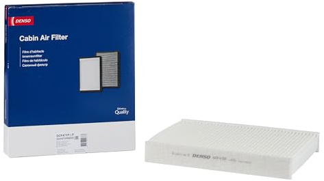 DENSO Standard Cabin Air Filter - Exact Fit Replacement Pollen Filter - DCF471P, White