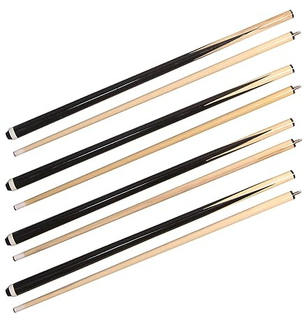 ISPiRiTo Pool Cues 2-delad 147 cm hus bar biljard köpinnar 13 mm lim toppar träkö set med 2/set med 4/set med 6