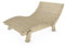 TUGA - Holztech Gartenliege Relaxliege Liege - Franzi Breite (Fichte) 120cm Einstiegshöhe 50cm