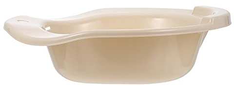 LALAFINA Sitzbad Für Schwangere Und Postoperative Pflege Einweichbecken Für Toilette Tragfähiges Becken Mit Seitengriff Aufhängemöglichkeit Kompatibel Mit Standardtoiletten