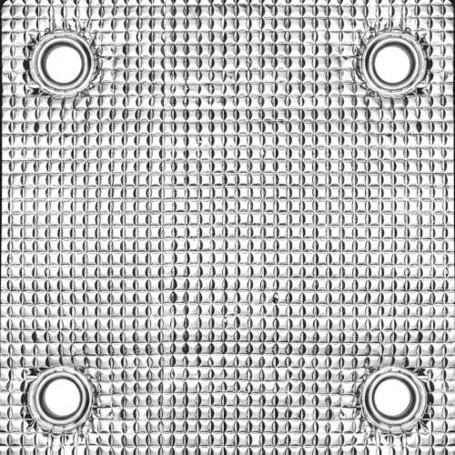Solskyddsfilm och fönstervärmeblockerare – svart kant, lättinstallerade sugkoppar, svart, 60 x 130 cm