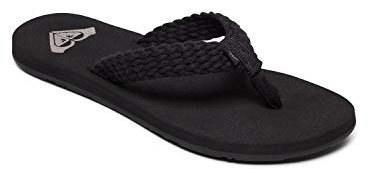 Roxy Damen Porto Iii Sandale, Schwarz 20, 38 EU