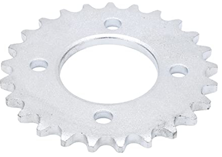 Buachois 4 Loch 25 Zähne Bike Ritzel 48mm Innendurchmesser 420 Hinterrad Bike Zahnkette Kettenrad Stahlkettenrad für Karts, Dirtbike, Mini Motorrad, ATV, Pit Bike