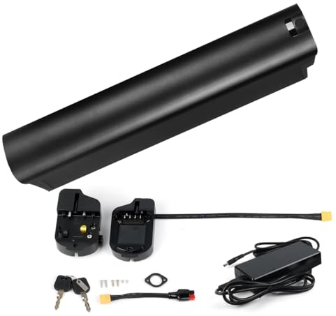 36V 15Ah Electric Bike Battery with 25A BMS & Charger for 500W 350W 250W Motor, Ebike Removable Lithium Battery Professional Stable