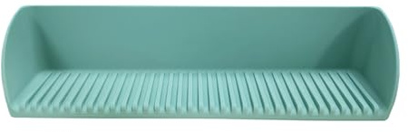 Splash Guard for Bathtub | Silicone Tub Water Splash Guard - with Strong Suction Cups, Space-Saving Multi-functional Bath Toy Tray Organizer for Shampoo Brush