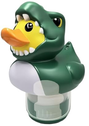 Flotador de cloro: accesorio para piscina, flotador dispensador de cloro flotante, herramienta de mantenimiento para el cuidado del agua de la bañera de hidromasaje | Dispensador de piscina para jardí