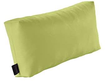 pader medi.tech Massagekopfkissen mit Schaumstoff-Flocken, 45x20x9cm, Therapiekissen, Lagerungskissen für die Physiotherapie mit Kunstlederbezug | abwaschbar, bequem | 17 Lindgrün