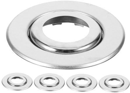 CHILDWEET 5-teilige Sprinklerabdeckung Dekorative Platte Für Wandmontierte Sprinkler Sprinkler Aus Edelstahl Einfache Installation