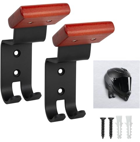 Cokritsm Soporte para Casco de Pared, con 2 Ganchos, 2 Pack