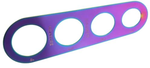 JOINPAYA Medidor de Pasta de Acero Inoxidable, 4 Porciones Herramienta para Medir Espaguetis Control de Porciones, Compacto y Portátil, Colorido para Espaguetis para Cocina
