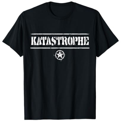 Katastrophe Alter, lustiger Spruch, USA Militär,Army T-Shirt