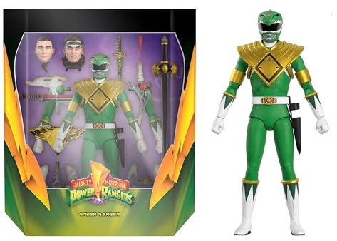 Mighty Morphin Power Rangers figurine Ultimates Green Ranger 18 cm