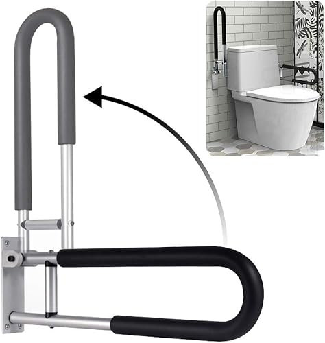 Botabay Handicap Grab Bars Rails 29.5 Inch Toilet Handrails Bathroom Safety Bar Hand Support Rail Handicapped Handrail Accessories for Seniors Elderly Disabled Mounted Bath Grips