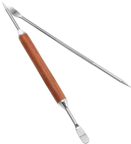 Mipcase 2 pezzi Penna per Decorare Latte Art Acciaio Inossidabile Spirale per Stili Unici Accessorio per e Amanti Del