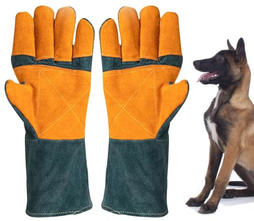 Gants de manipulation des animaux - Gants de contrôle des animaux | Pet Mitt multifonction | Équipement de protection contre les morsures, Manches pour le soin des animaux