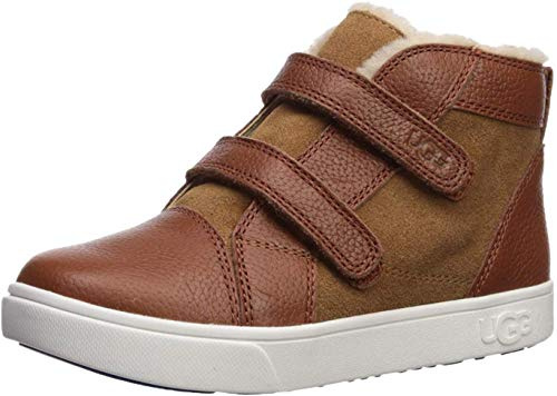 UGG Mixte enfant Rennon Ii Sneaker, Noisette, 27.5 EU