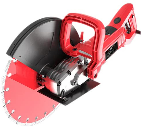 Electric Wall Chaser Machine with Saw Blade 135mm Cutting Depth - Wall Groove Cutting Machine Concrete Cutting Slotting Machine 3600W Brick Cutter Granite Notcher for Brick Granite Marble