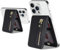 ELTEKER Magnetischer Handy Kartenhalter kompatibel mit MagSafe Wallet mit verstellbarem Stand,Handy Kartenetui MagSafe Wallet für iPhone 15/14/13/12 Series, Schwarz