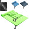 Mozvvco Microfaser Handtücher 4er Set, 160x80cm Badetuch Groß+2er 80x40cm Sporthandtuch+40x30cm Mikrofaser Handtuch Schnelltrocknend, Leicht Fitness Handtuch Reisehandtuch für Sport-Grün
