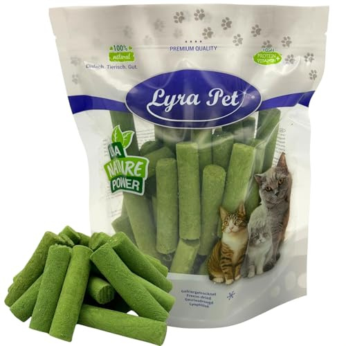 Lyra Pet® 200 g Katzengras Sticks gefriergetrocknet - Snack für Katzen