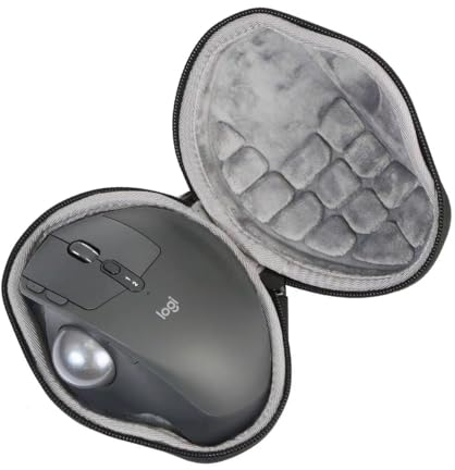 WERICO Hart Schutz Hülle Etui Tasche für Logitech MX Ergo/Ergo S/Ergo Plus/Ergo M575 /M575S /M501 Kabellose Ergonomische Trackball-Maus