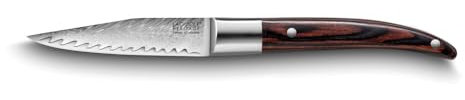 Tarrerias Bonjean - Cuchillo de pelar laguiole expression Damasco 9 cm