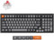 Keychron K4 Max 96% Layout QMK Wireless Custom Mechanical Keyboard, ANSI 100 Keys Bluetooth/2.4 GHz/Wired with RGB Backlight, Hot-swappable Super Red Switch Gaming Keyboard for Mac/Windows/Linux