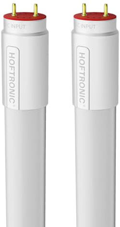 HOFTRONIC - T8 G13 - Set di 2 tubi LED 120 cm - 18 Watt 3150 lumen (175 lm/W) - Super efficace - 4000 K bianco neutro - Sostituisce il tubo fluorescente 105 W (105 W/840) - Senza sfarfallio - Tubo