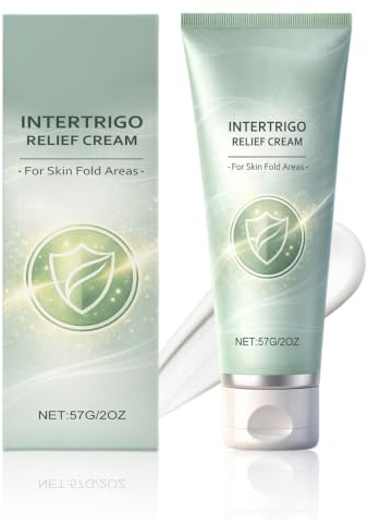 MAOYING Crema de alivio, Crema de cuidado de las pliegues y protección contra la fricción, Crema de alivio de la derma, Crema de barrera suave para pliegues sensibles, pecho, estómago, thighs y vida c