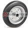 Ruota Ruote In Gomma Sciolta per Carrello Carrellini Portapacchi 531 (180Kg/160x40/20mm)