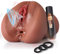 Masturbtore Per Uomini Masturbatori Maschili, Masturbtore per Pene Realistico Sex Toy con Vibratore 3D Vagina Clitoride Anello Vibrante per Uomo Anale Masturbatore Dildo Sexytoysys Uomo Set