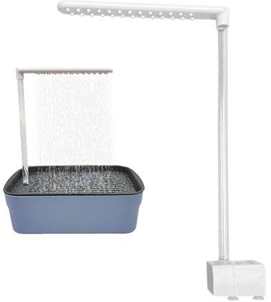 Accessoires de baignoire pour oiseaux, fontaine à oiseaux – Automatique, pratique pour le bain des perruches, calopsittes, perruches, inséparables