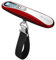 MYCARBON Bilancia per Valigie Bilancia Digitale Display Retroilluminato Bianco Largo 2 Tasti Grandi Pesa Valigia Pacchi Souvenir Bilancia Portatile Elettronica per Viaggio