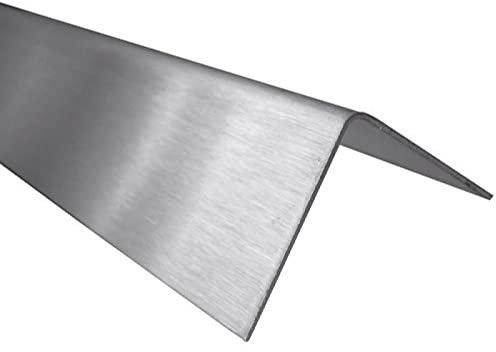 Cornières égales inox poli brillant longueur 2 m 25x25x0,8