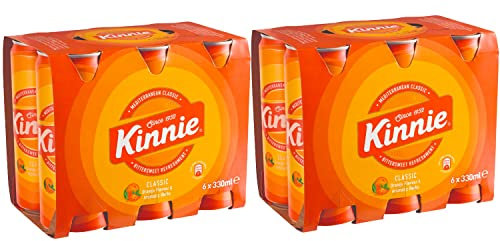 Kinnie Classic Bittersüßes Erfrischungsgetränk Orangengeschmack aus Malta Softdrink 12x330ml Einweg inkl. Pfand