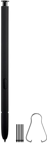 SWARK Helt ny smartphone-inmatningspenna, alternativ för Galaxy S23 Ultra 5G, ersättning S Pen med tips/Nibs (utan Bluetooth (svart)