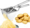 COZHYESS Stainless Steel Potato Ricer, Multifunctional Professional Masher, Potato Masher, Large Capacity Potato Masher, Heavy Duty Food Press, for Creamy Fluffy Mashed Potatoes, Fruit, Vegetable
