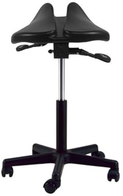 Genérico Taburete Ergonómico con Forma De Silla De Montar Y Cojín De Asiento Grueso Que Soporta Aproximadamente 150 Kg, Ideal For SPA, Salón De Masajes.
