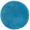PANA® Runde Badematte Hochflor (Ø 71 cm) • Badteppich rund aus weichen Mikrofasern • Saugstark & waschbar • Runder Duschvorleger, Badvorleger, Badezimmerteppich rund • Farbe: Petrol