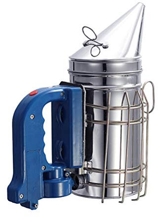 Einsgut Bienen Smoker Edelstahl Elektrisches Bienenrauchmelder-Kit Elektrisches Bienenzucht Werkzeug Imkerei