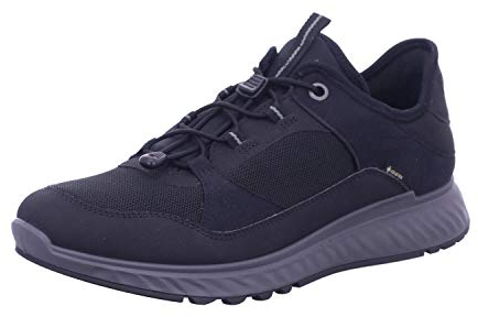 Ecco Herren EXOSTRIDEM Sneaker, Schwarz (Black 1), 45 EU