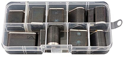 Tiardey - Juego de herramientas de bricolaje para perforar artesanías de cuero de 24 piezas para cortador hueco de forma hecho a mano