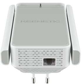 Keenetic Buddy 4 Amplificador de Cobertura Wi-Fi N300 Compatible con Malla con Puerto Fast Ethernet