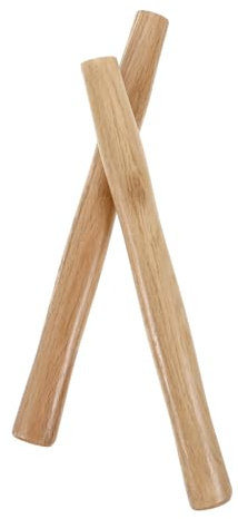 MERRYHAPY Manche en Bois pour Marteau Octogonal 500 G, Remplacement Poignée Ergonomique Solide, Outil de Réparation Multifonction, 2 Pièces, Usage Bricolage et Camping