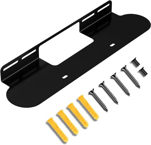 Soundbar Mount for Sonos Beam Wall Mount - Heavy Duty Wall Bracket Mount for Sonos Beam Gen 1 & Gen 2 Mounting Bracket for Space Saving, Black