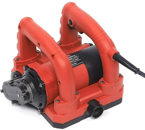 Raboteuse murale électrique, grattoir mural 2980 W, réglage de la profondeur 1-4 mm, vitesse: 3500 tr/min, largeur 15 cm, ponçage professionnel du ciment, du mastic et du béton