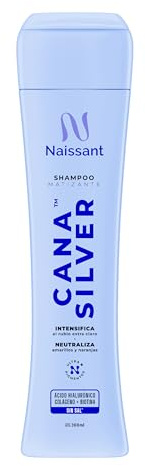 Naissant Icy Cool Blonde Hair Purple Toning Shampoo| Ultra High-Purity Pigments | Neutralizes Yellow & Brassy Tones | Hyaluronic Acid, Collagen & Biotin | Paraben, Ammonia & Sulfate Free | 10.1 Fl. Oz